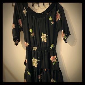 silk spring dress from Anthropologie.  Like new!